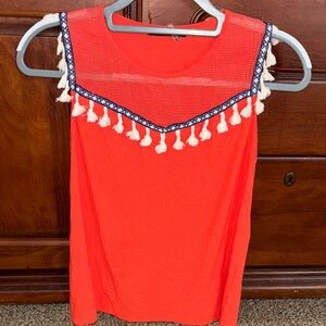 THML res/orange Tank Top